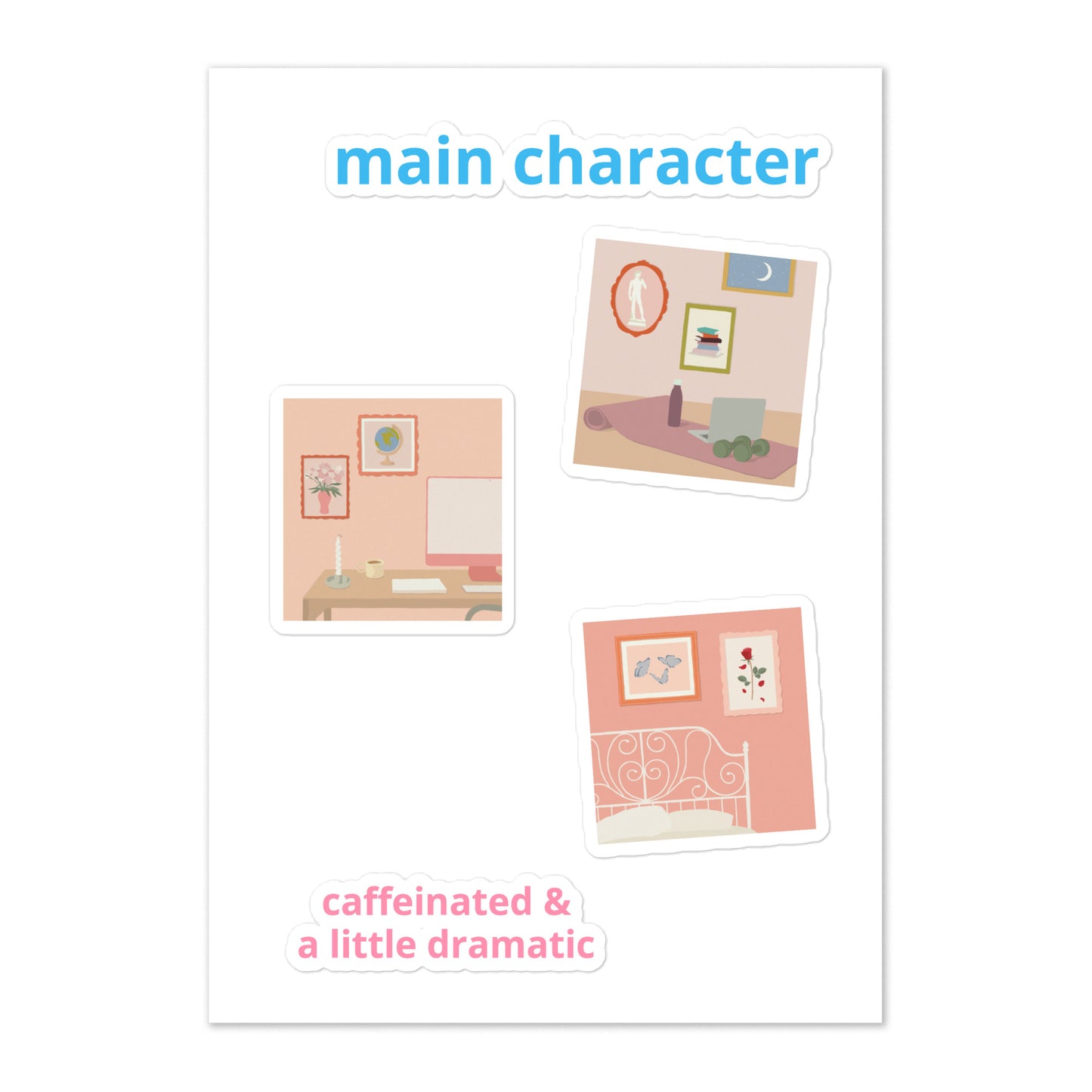 Main Character Sticker Set
