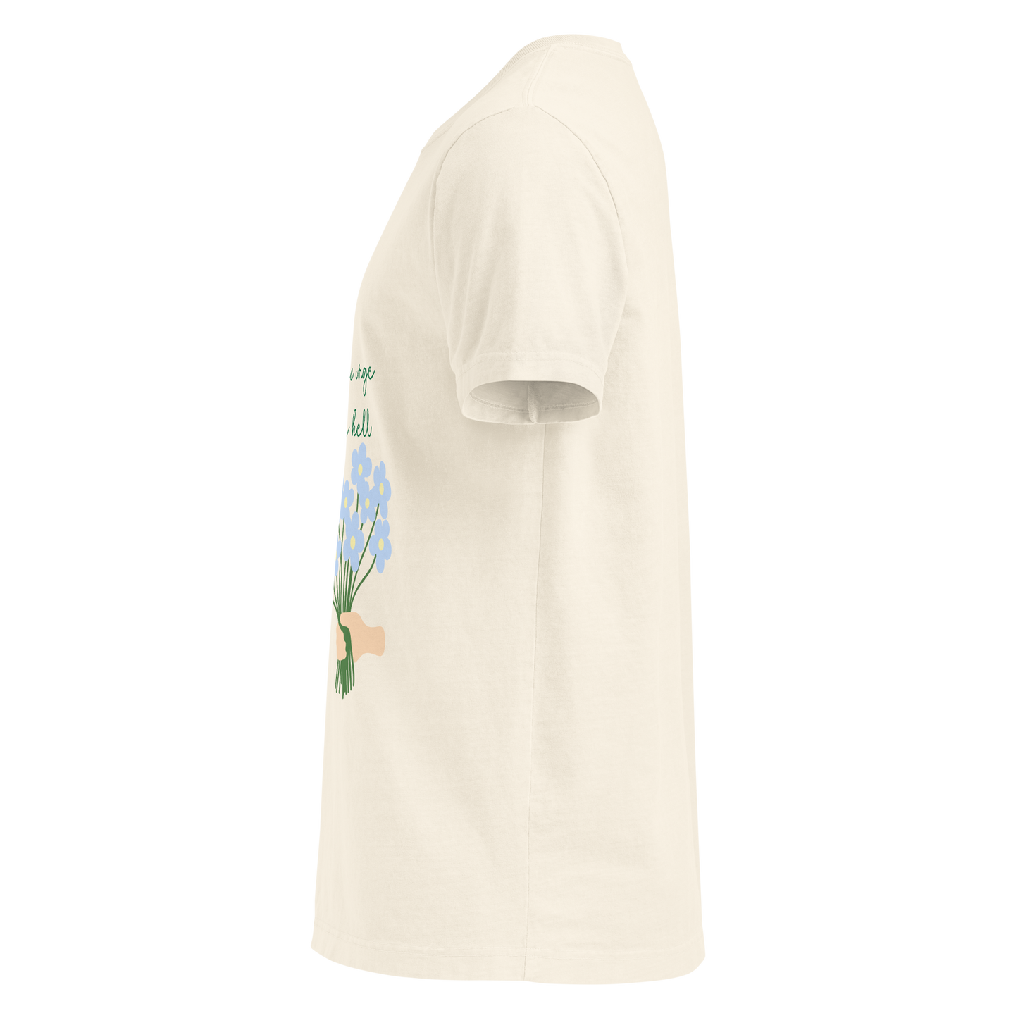 Dinner Parties Oversized T-shirt (bouquet)