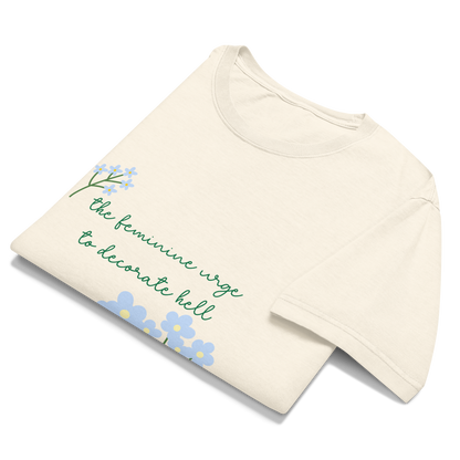 Dinner Parties Oversized T-shirt (bouquet)